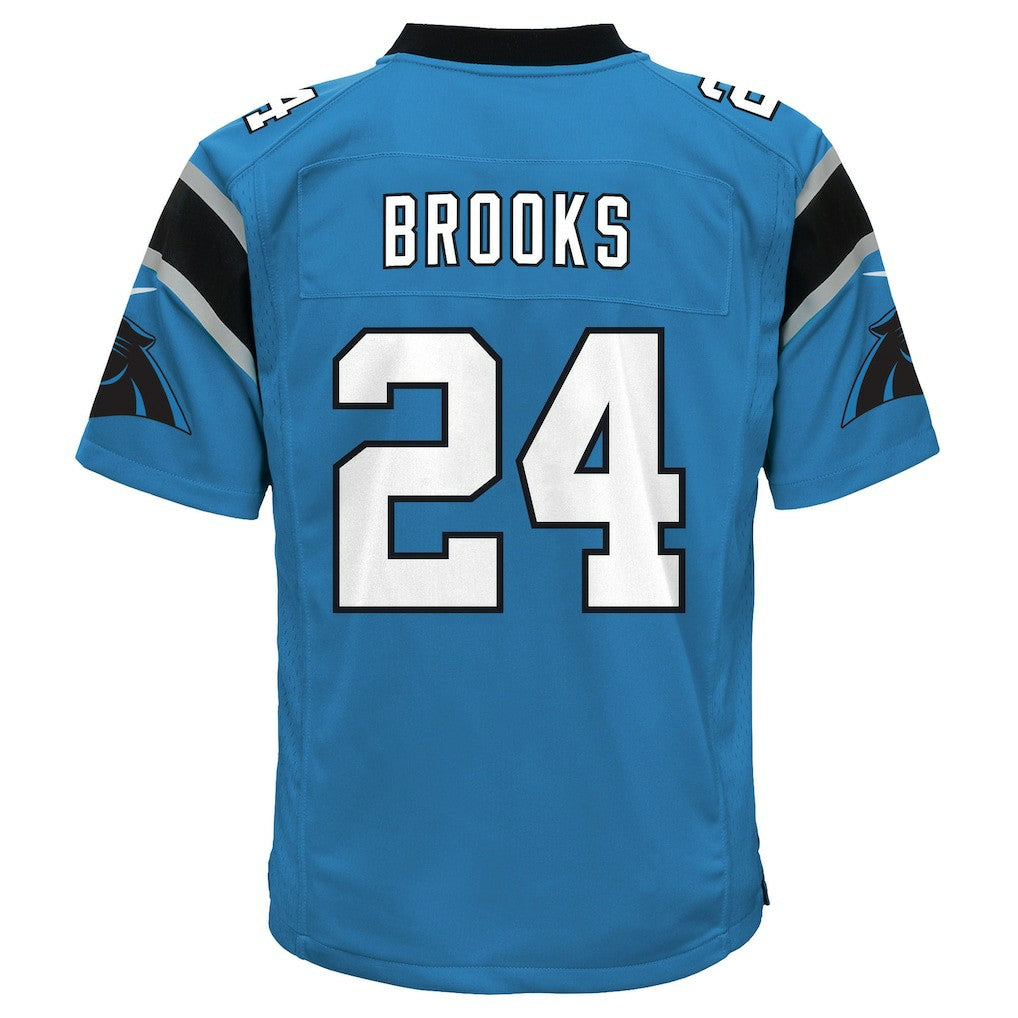 Jonathon Brooks Carolina Panthers Youth Game Jersey Blue | Nike for Sale