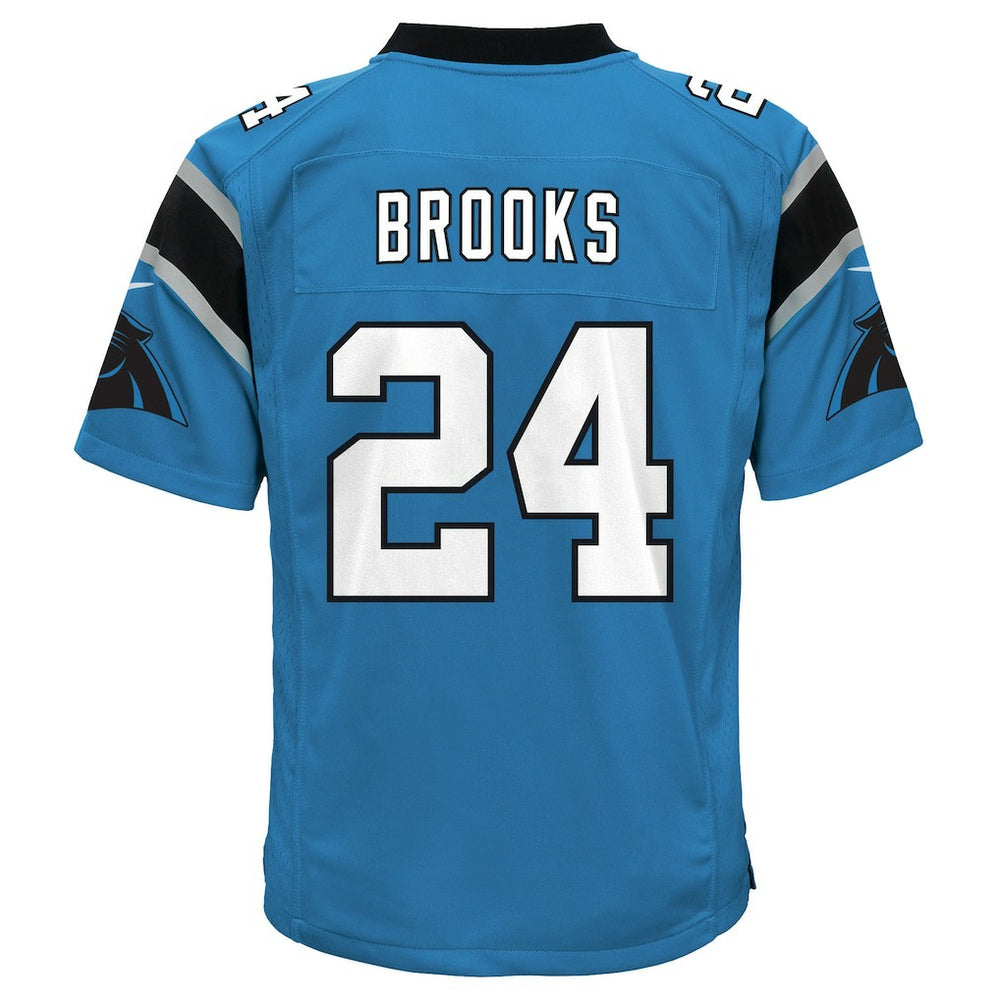 Jonathon Brooks Carolina Panthers Youth Game Jersey Blue | Nike for Sale