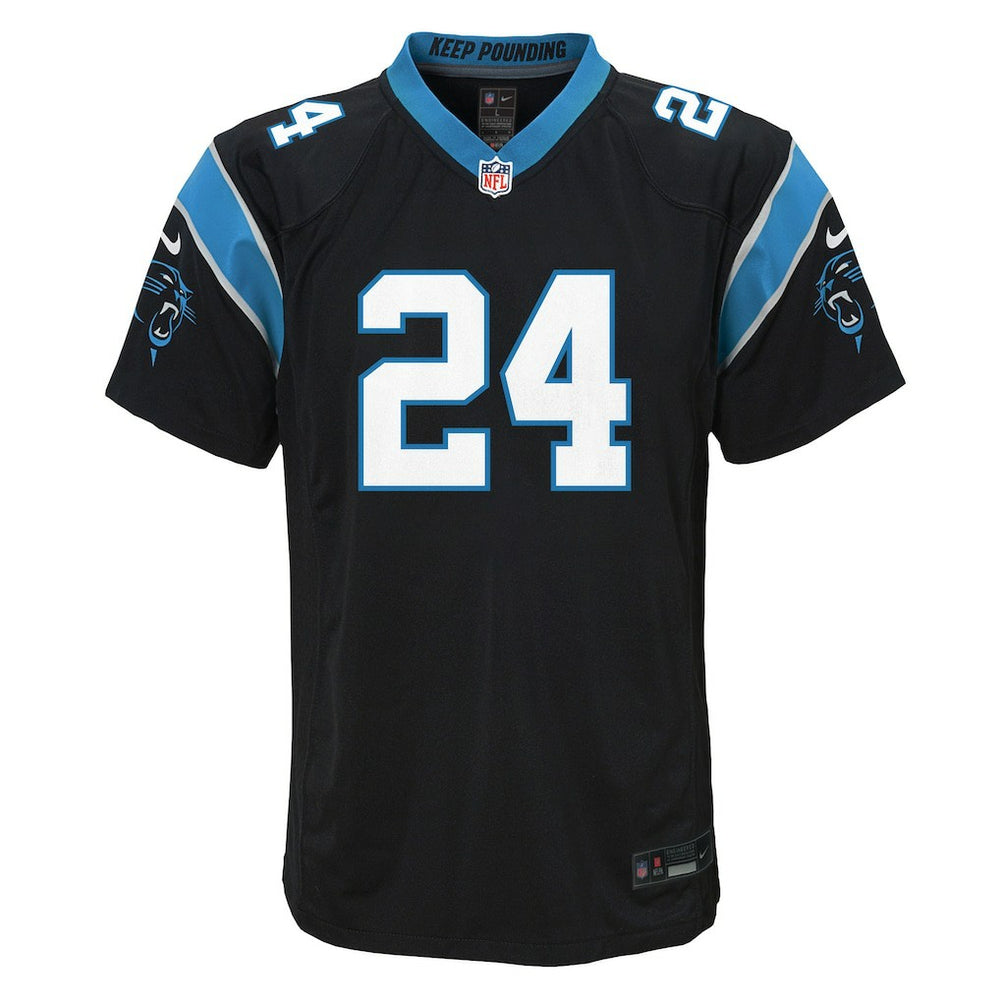 Jonathon Brooks Carolina Panthers Youth Game Jersey Black | Nike for Sale