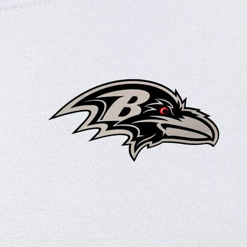 Baltimore Ravens Antigua Women's Victory Pullover Sweatshirt White | NFL