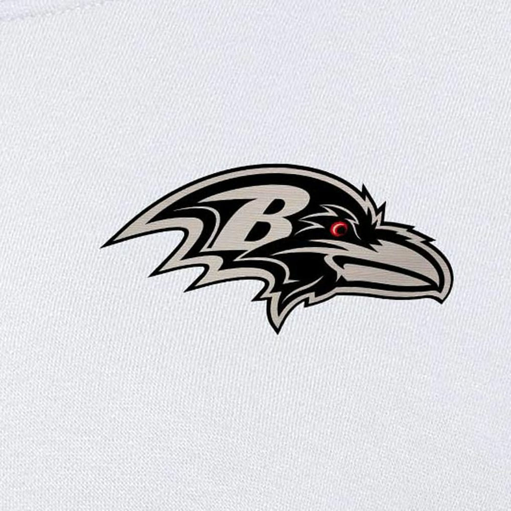 Baltimore Ravens Antigua Women's Victory Pullover Sweatshirt White | NFL