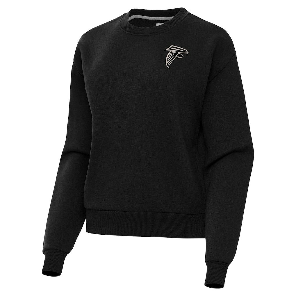 Atlanta Falcons Antigua Women's Victory Pullover Sweatshirt Black | NFL