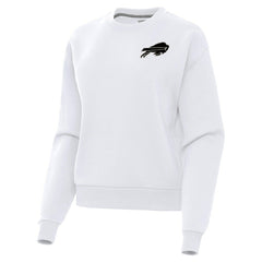 Buffalo Bills Antigua Women's Victory Pullover Sweatshirt White | NFL