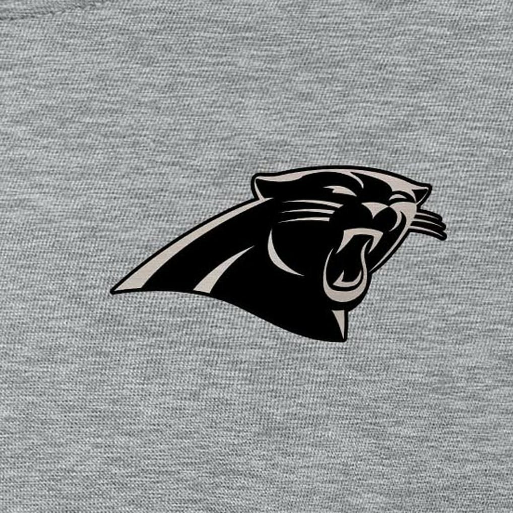 Carolina Panthers Antigua Women's Victory Pullover Sweatshirt Heather Gray | NFL
