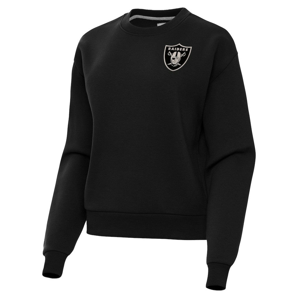 Las Vegas Raiders Antigua Women's Victory Pullover Sweatshirt Black | NFL