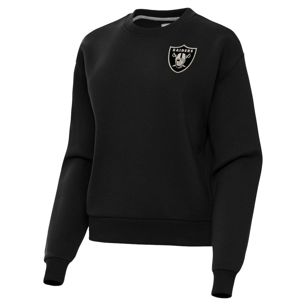 Las Vegas Raiders Antigua Women's Victory Pullover Sweatshirt Black | NFL