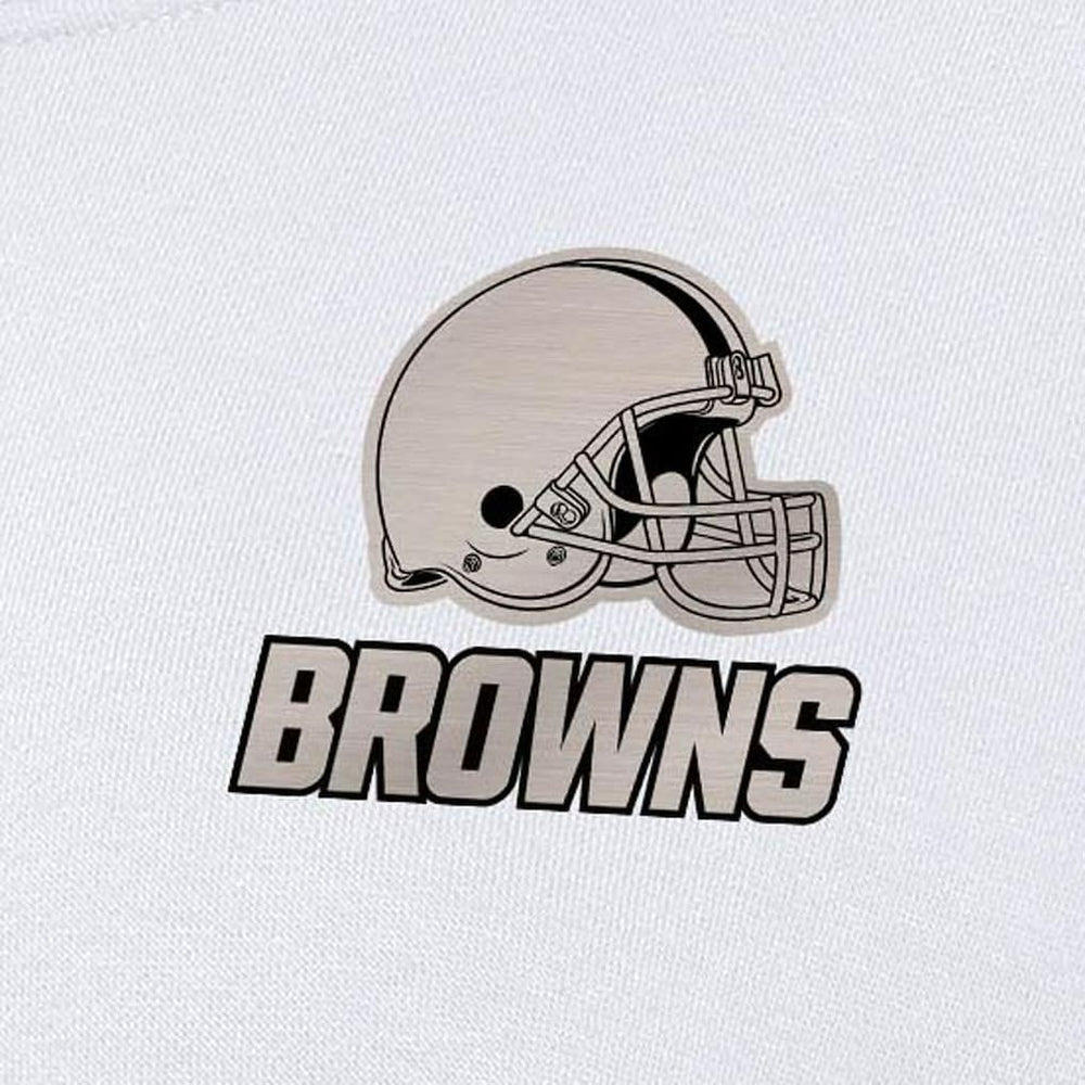 Cleveland Browns Antigua Women's Victory Pullover Sweatshirt White | NFL