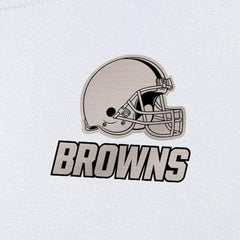 Cleveland Browns Antigua Women's Victory Pullover Sweatshirt White | NFL