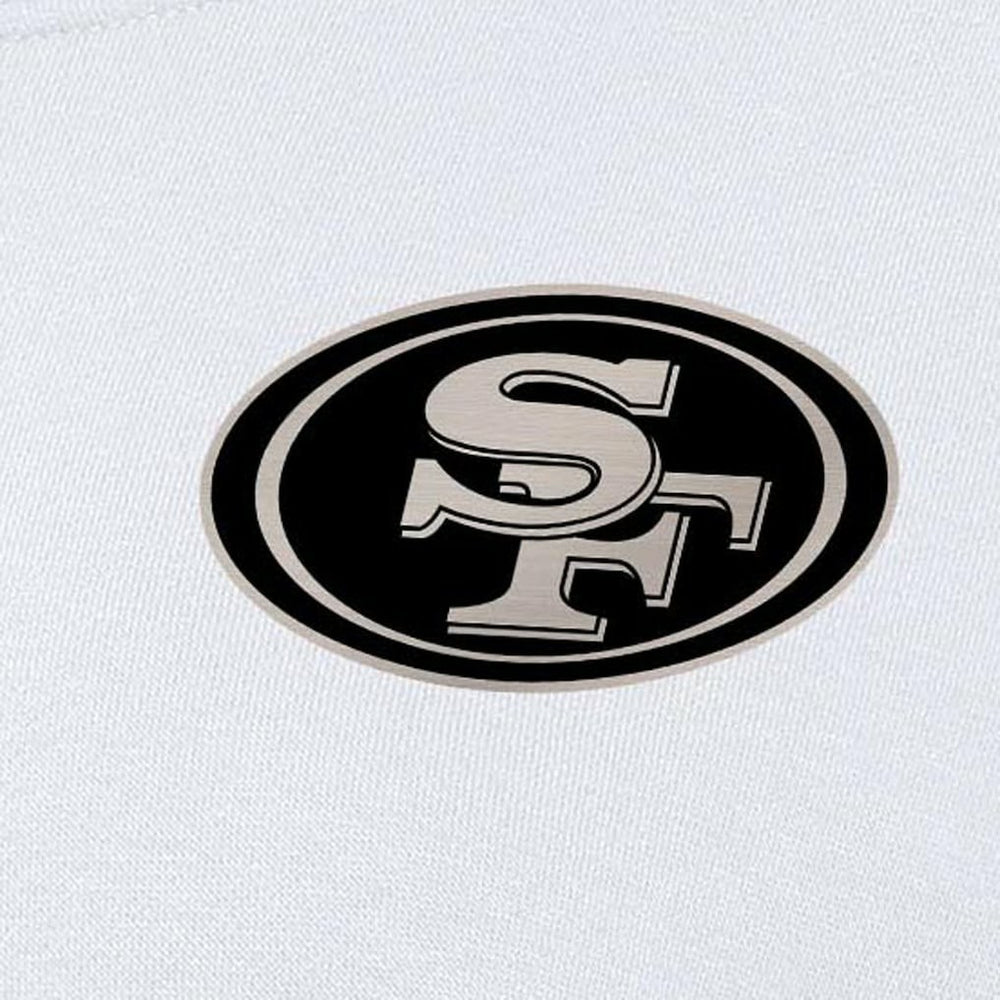 San Francisco 49ers Antigua Women's Victory Pullover Sweatshirt White | NFL