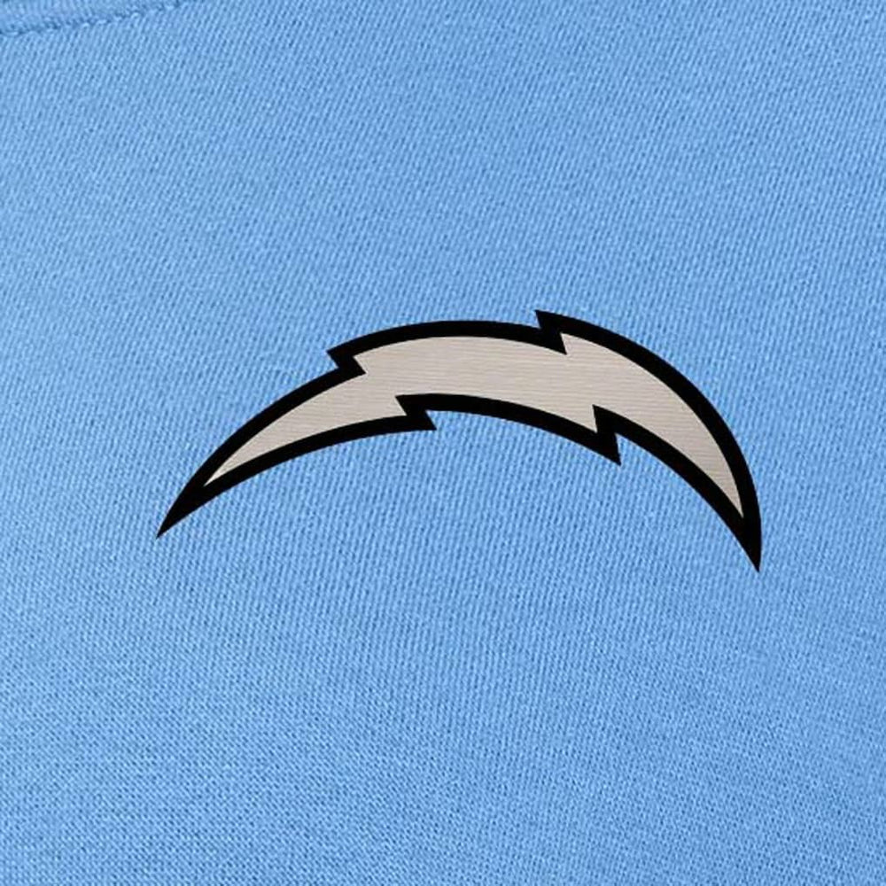 Los Angeles Chargers Antigua Women's Victory Pullover Sweatshirt Powder Blue | NFL