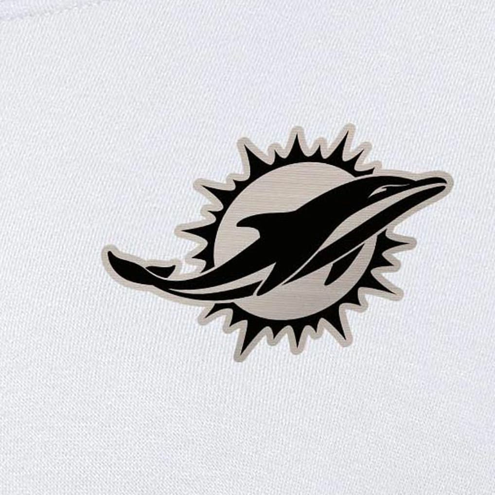 Miami Dolphins Antigua Women's Victory Pullover Sweatshirt White | NFL