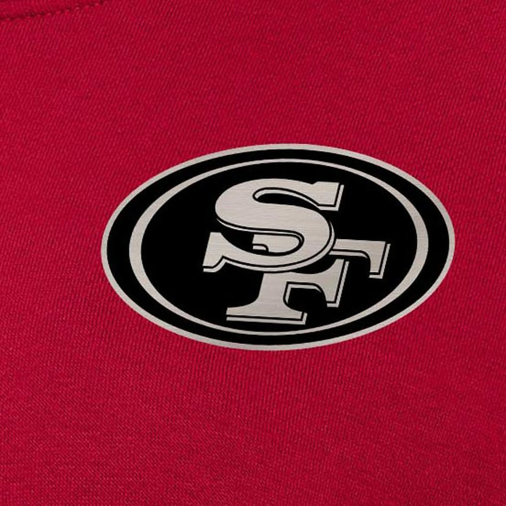 San Francisco 49ers Antigua Women's Victory Pullover Sweatshirt Scarlet | NFL