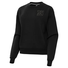 New York Giants Antigua Women's Victory Pullover Sweatshirt Black | NFL