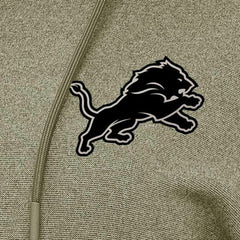 Detroit Lions Antigua Women's Justice Pullover Hoodie Olive | NFL
