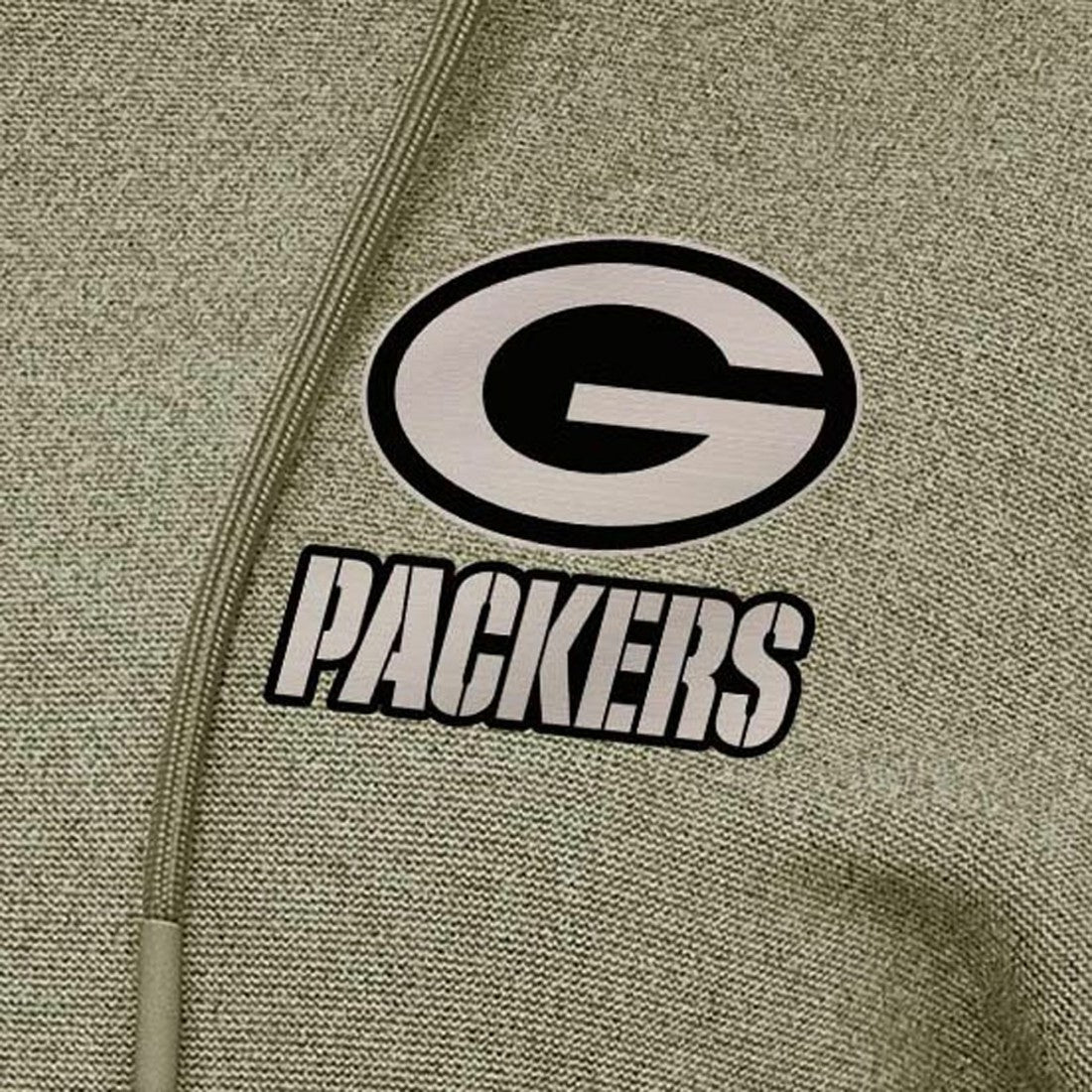 Green Bay Packers Antigua Women's Justice Pullover Hoodie Olive | NFL