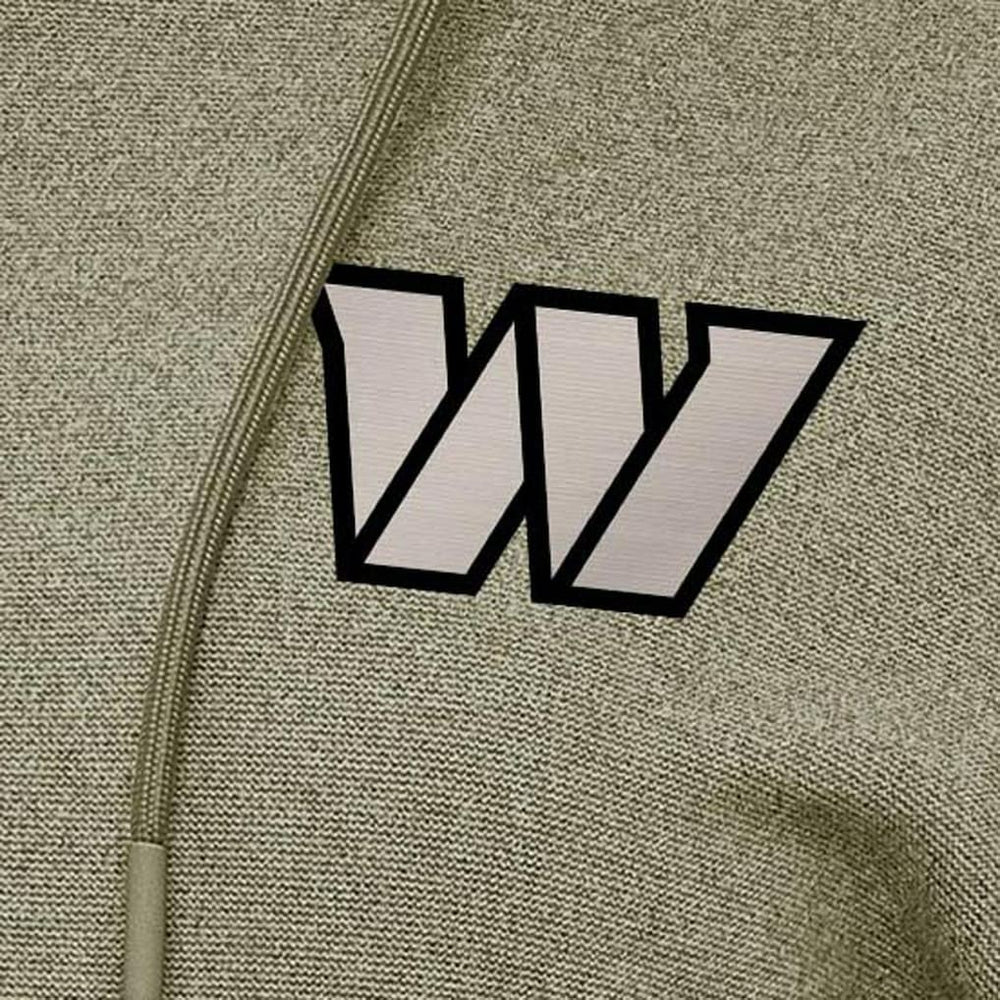 Washington Commanders Antigua Women's Justice Pullover Hoodie Olive | NFL