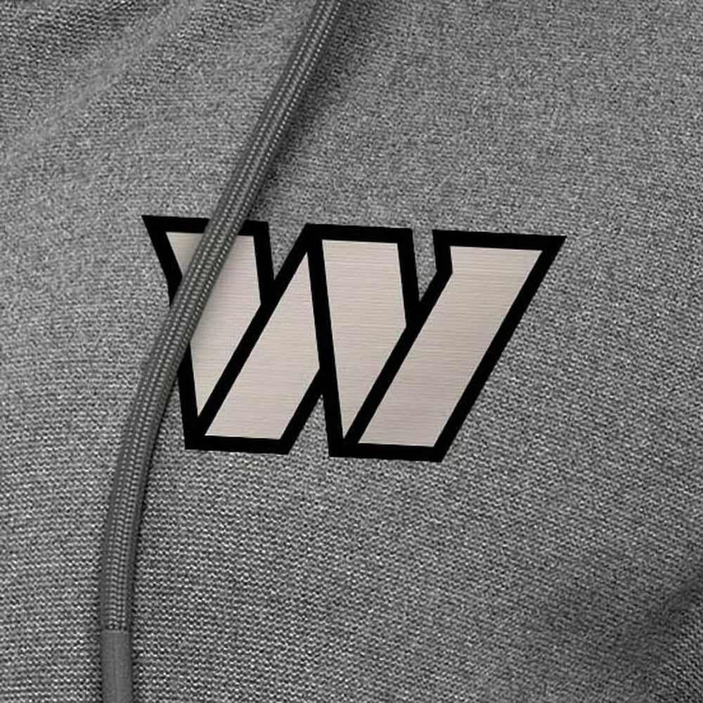 Washington Commanders Antigua Women's Seeker Full-Zip Hoodie Jacket Heather Black | NFL