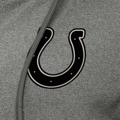Indianapolis Colts Antigua Women's Seeker Full-Zip Hoodie Jacket Heather Black | NFL