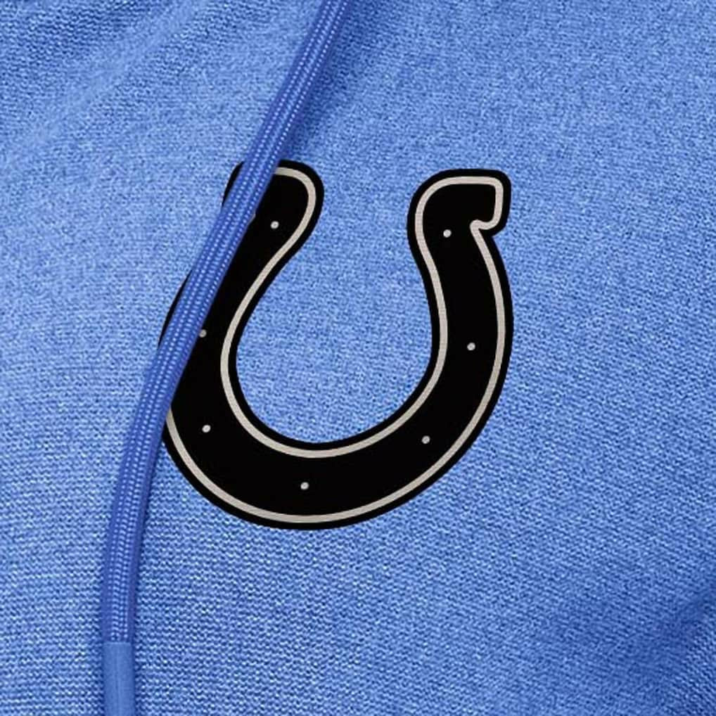 Indianapolis Colts Antigua Women's Seeker Full-Zip Hoodie Jacket Heather Royal | NFL