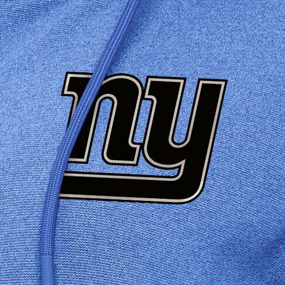New York Giants Antigua Women's Seeker Full-Zip Hoodie Jacket Heather Royal | NFL