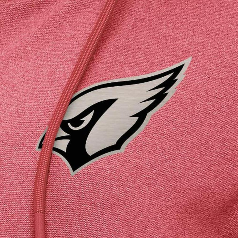 Arizona Cardinals Antigua Women's Seeker Full-Zip Hoodie Jacket Heather Red | NFL