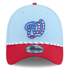 Washington Nationals New Era 2025 Fourth of July 39THIRTY Flex Hat - MLB