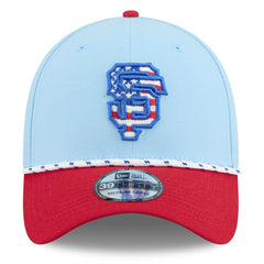 San Francisco Giants New Era 2025 Fourth of July 39THIRTY Flex Hat - MLB