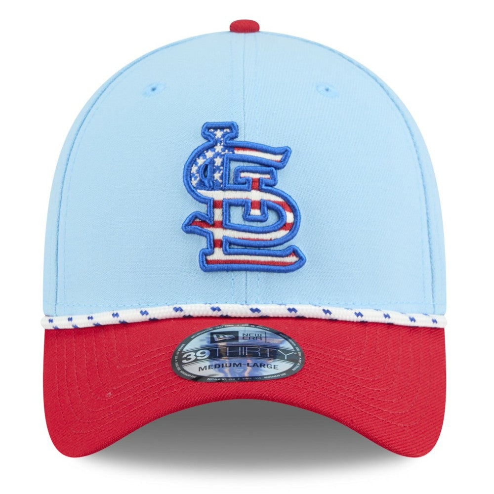 St. Louis Cardinals New Era 2025 Fourth of July 39THIRTY Flex Hat - MLB