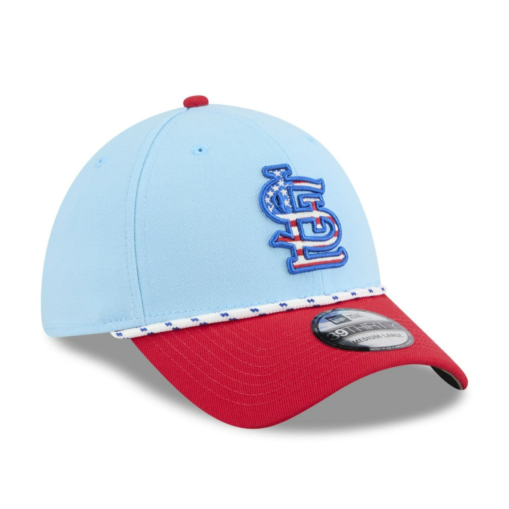 St. Louis Cardinals New Era 2025 Fourth of July 39THIRTY Flex Hat - MLB