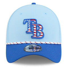 Tampa Bay Rays New Era 2025 Fourth of July 39THIRTY Flex Hat - MLB