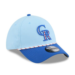 Colorado Rockies New Era 2025 Fourth of July 39THIRTY Flex Hat - MLB