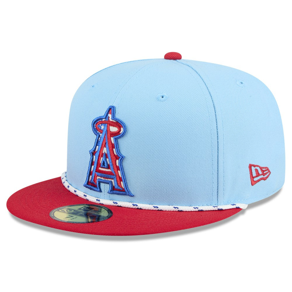 Los Angeles Angels New Era 2025 Fourth of July 59FIFTY Fitted Hat - MLB
