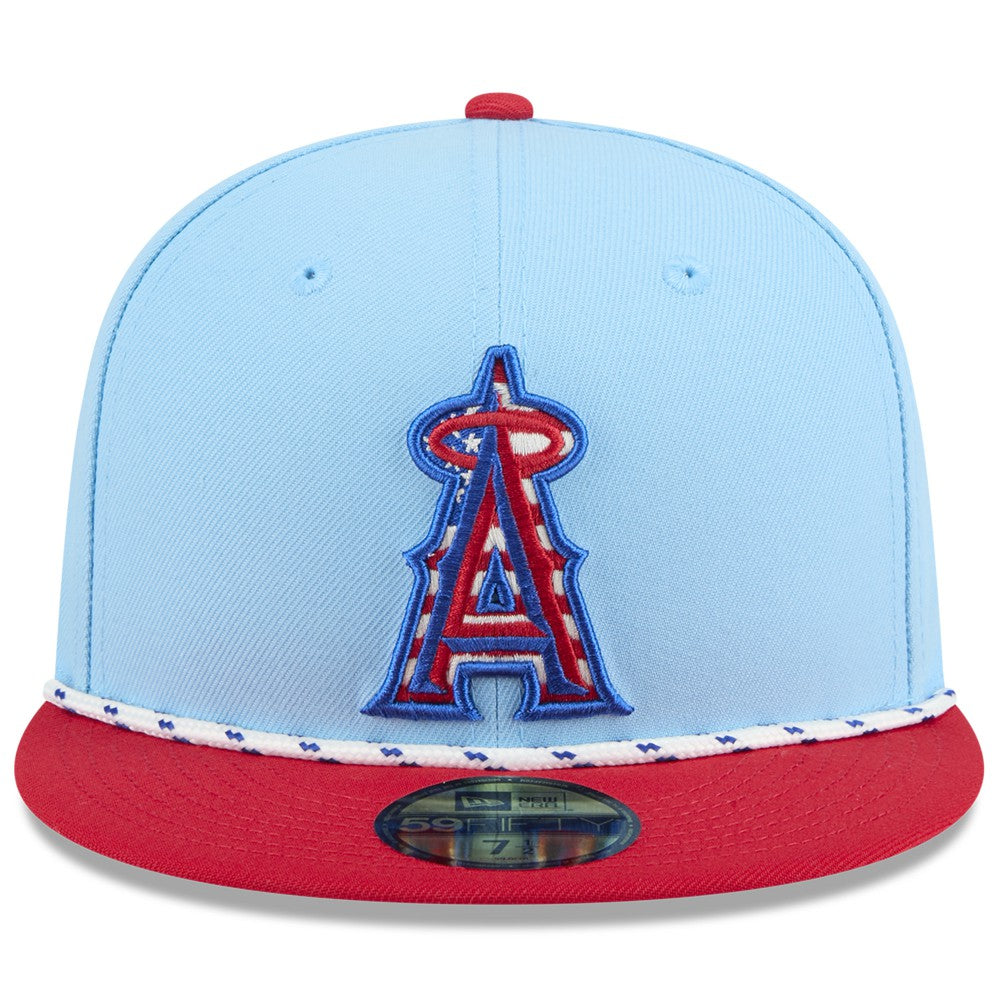 Los Angeles Angels New Era 2025 Fourth of July 59FIFTY Fitted Hat - MLB