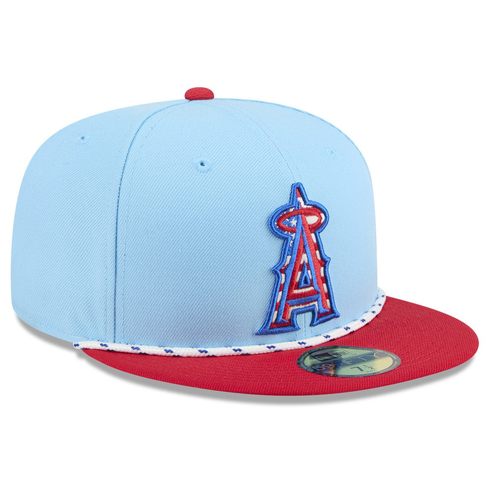 Los Angeles Angels New Era 2025 Fourth of July 59FIFTY Fitted Hat - MLB