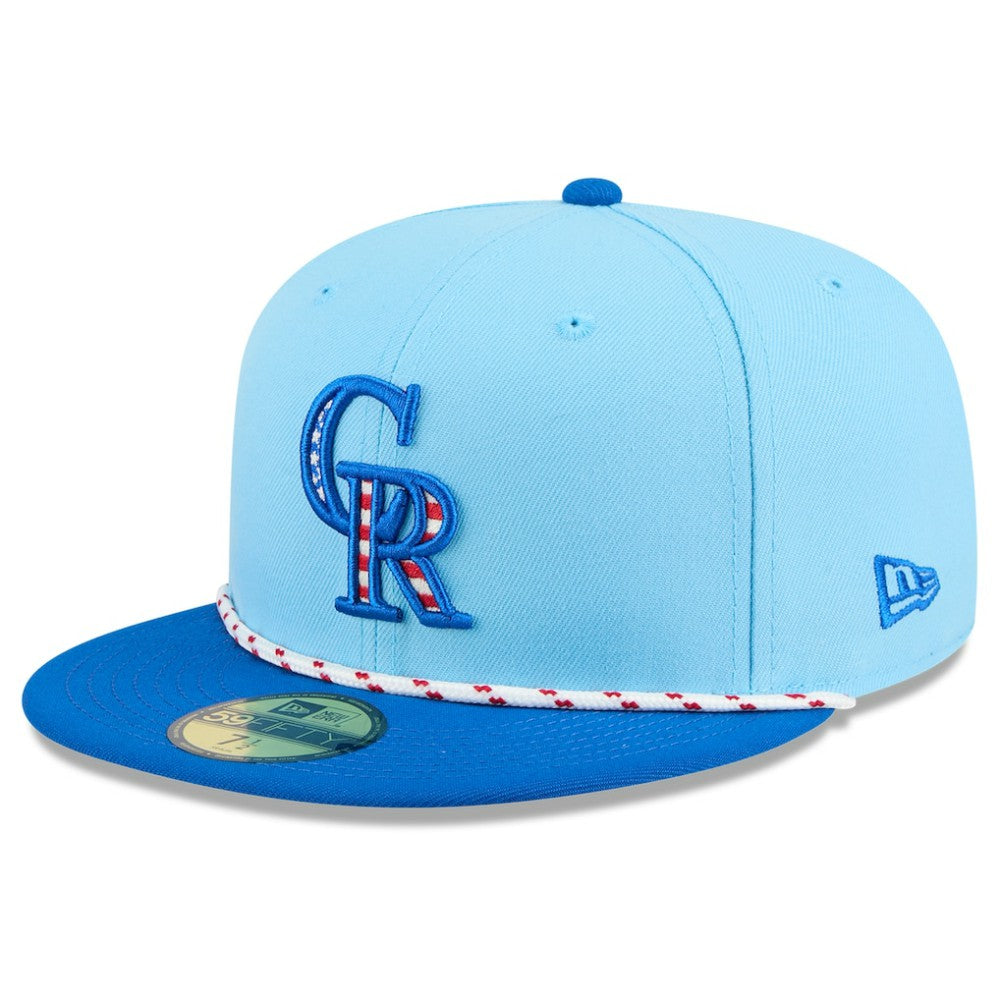 Colorado Rockies New Era 2025 Fourth of July 59FIFTY Fitted Hat - MLB