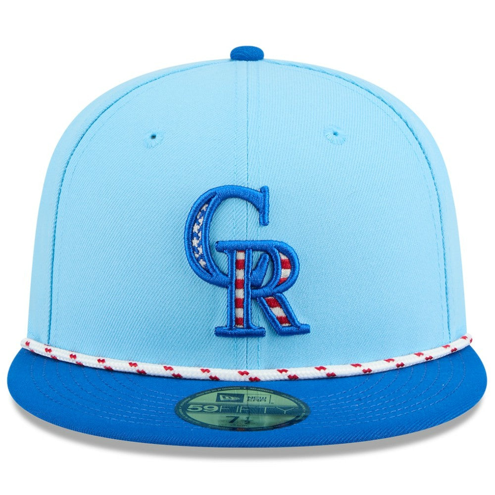Colorado Rockies New Era 2025 Fourth of July 59FIFTY Fitted Hat - MLB