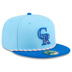 Colorado Rockies New Era 2025 Fourth of July 59FIFTY Fitted Hat - MLB