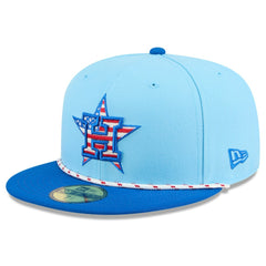 Houston Astros New Era 2025 Fourth of July 59FIFTY Fitted Hat - MLB