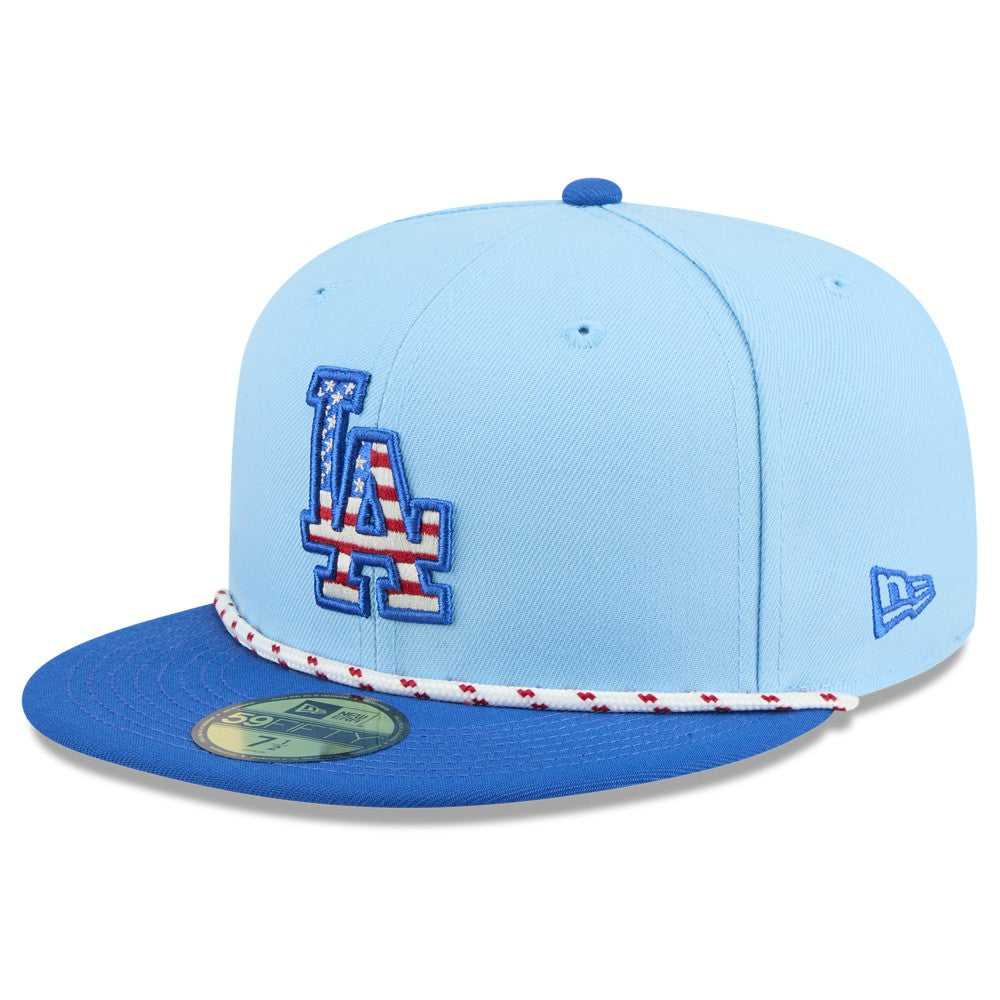 Los Angeles Dodgers New Era 2025 Fourth of July 59FIFTY Fitted Hat - MLB