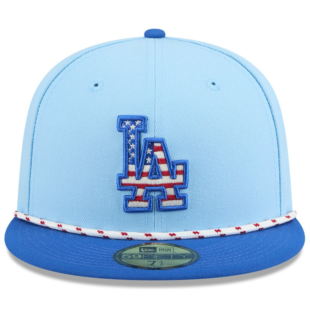 Los Angeles Dodgers New Era 2025 Fourth of July 59FIFTY Fitted Hat - MLB