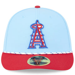 Los Angeles Angels New Era 2025 Fourth of July Low Profile 59FIFTY Fitted Hat - MLB