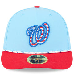 Washington Nationals New Era 2025 Fourth of July Low Profile 59FIFTY Fitted Hat - MLB