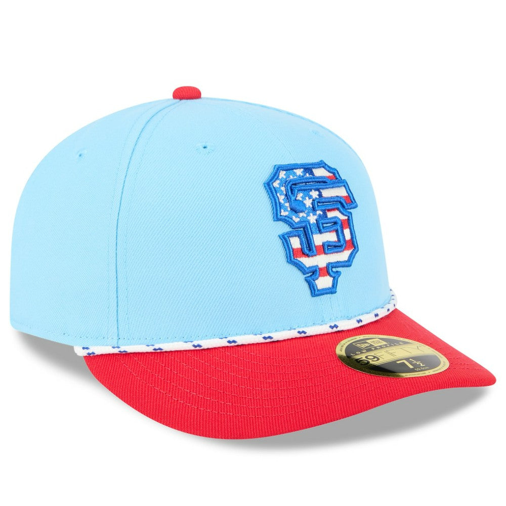 San Francisco Giants New Era 2025 Fourth of July Low Profile 59FIFTY Fitted Hat - MLB