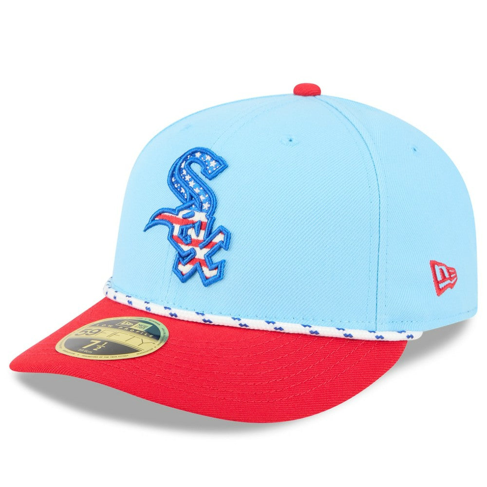 Chicago White Sox New Era 2025 Fourth of July Low Profile 59FIFTY Fitted Hat - MLB