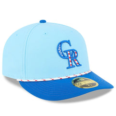 Colorado Rockies New Era 2025 Fourth of July Low Profile 59FIFTY Fitted Hat - MLB