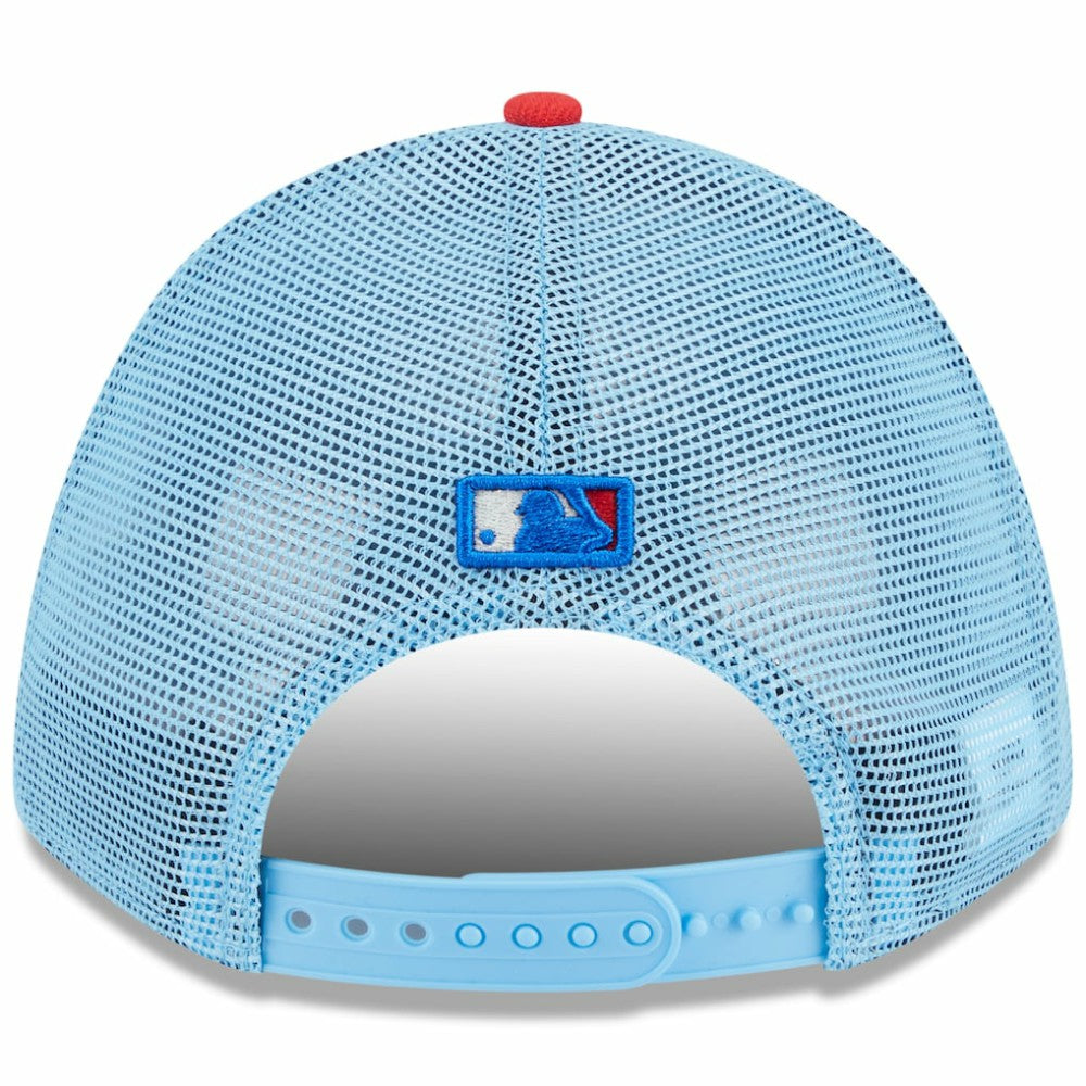 San Francisco Giants New Era 2025 Fourth of July 9FORTY A-Frame M-Crown Adjustable Trucker Hat - MLB