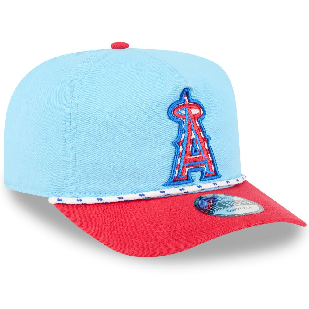 Los Angeles Angels New Era 2025 Fourth of July Golfer Snapback Hat - MLB