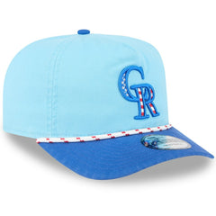 Colorado Rockies New Era 2025 Fourth of July Golfer Snapback Hat - MLB