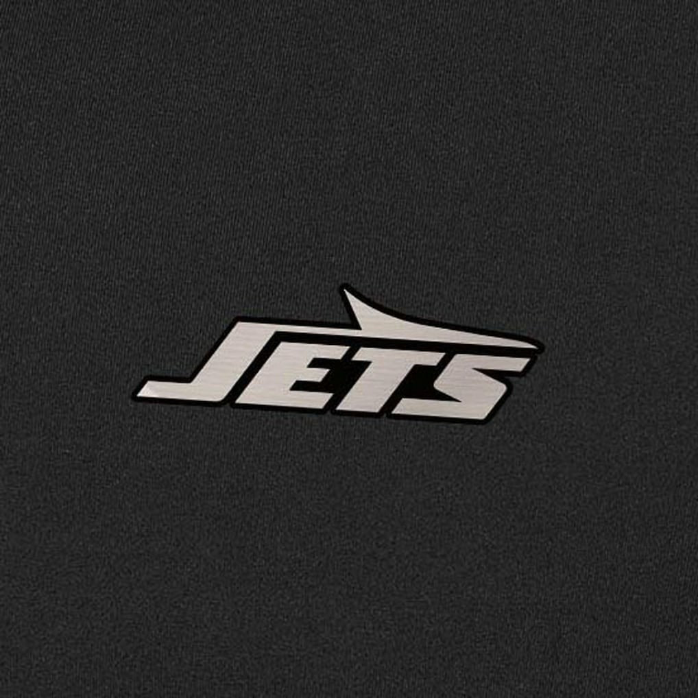 New York Jets Antigua Content Quarter-Zip Pullover Top Black | NFL