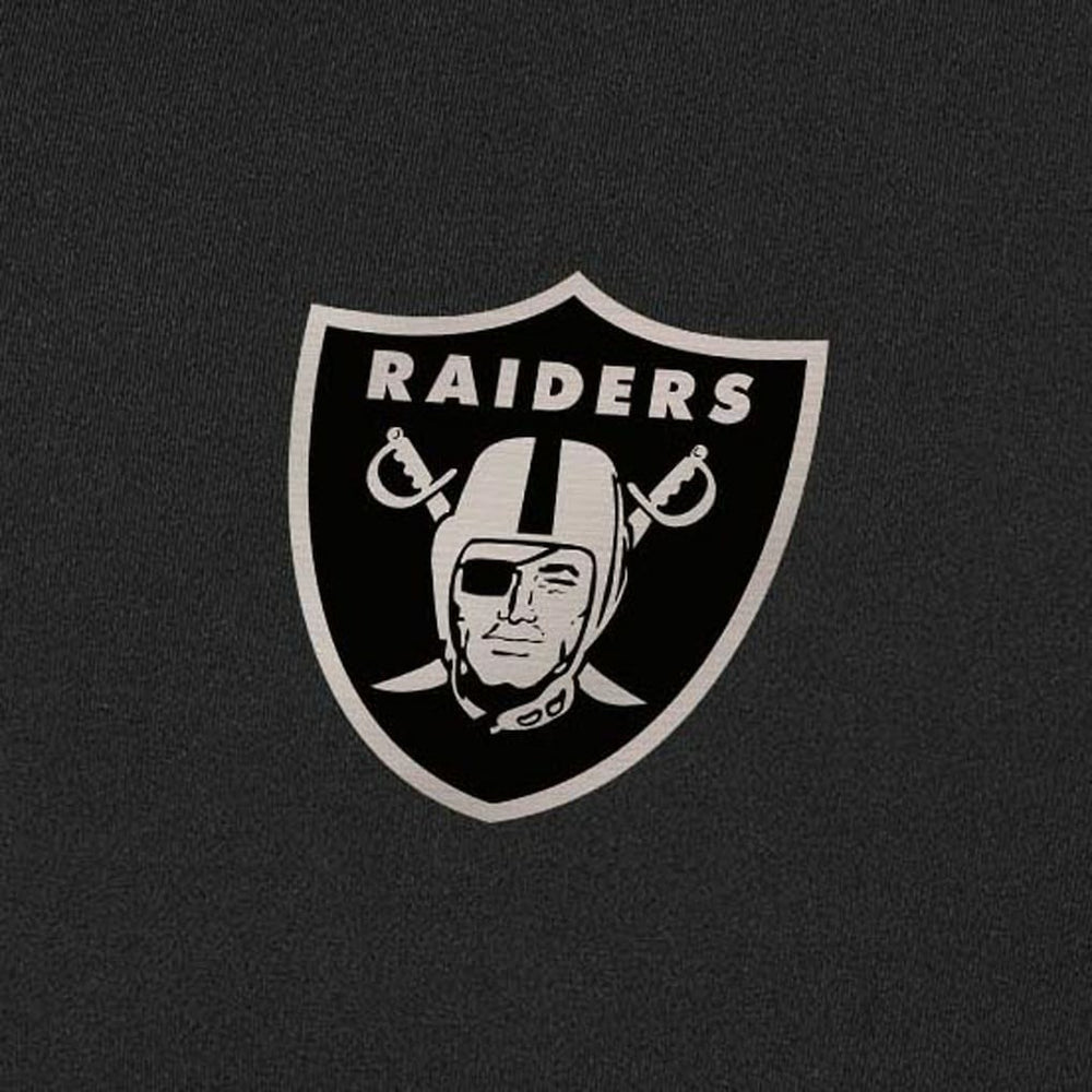 Las Vegas Raiders Antigua Content Quarter-Zip Pullover Top Black | NFL